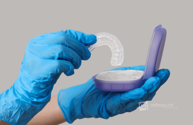 Férula de descarga para bruxismo